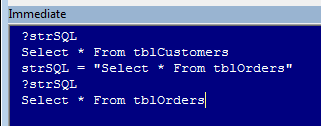 ImmediateReasign 10 things I love about the Access IDE