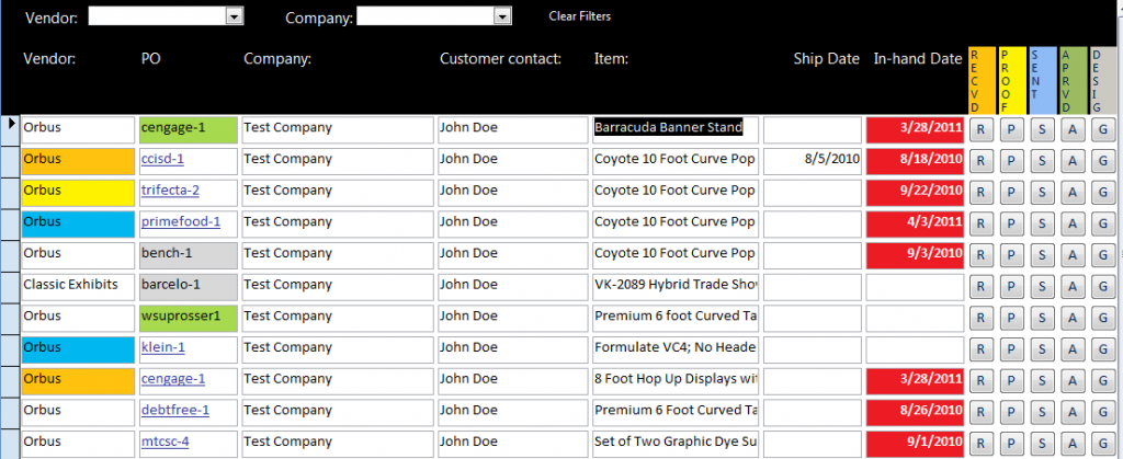 Staggered Formating Example Apply conditional formatting using code
