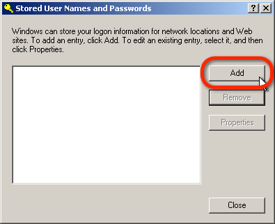 AddSavedPasswords How to save your SharePoint password in Windows