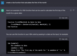 Can ChatGPT write VBA code? How about SQL Queries? Yes! But...