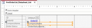 Datasheet Design Configuration